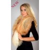 Golden Fire Fox Fur Collar